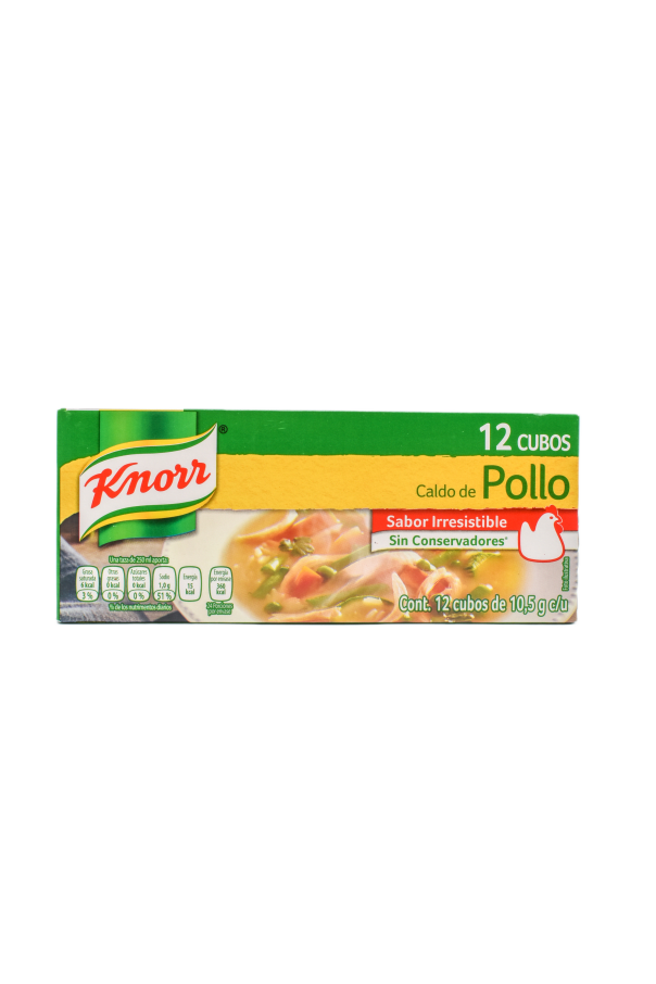 Consome Knorr Suiza Pollo 12 Cubos